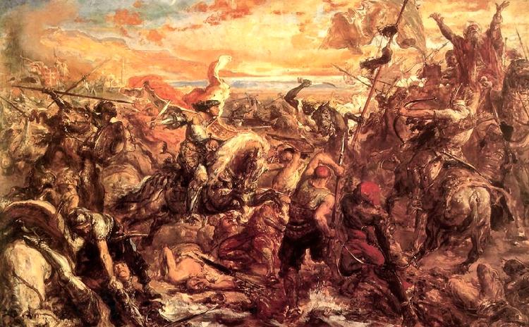 Jan Matejko Battle of Varna France oil painting art